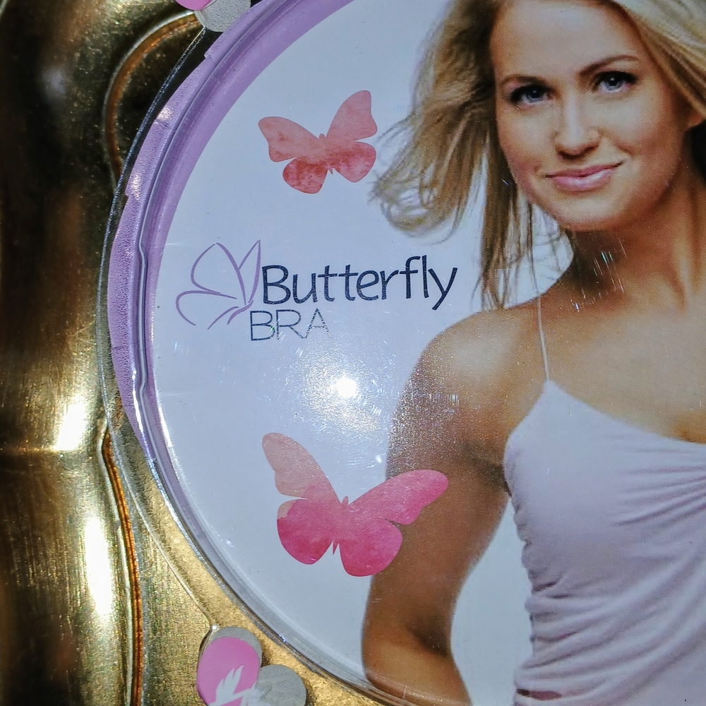 Strapless Silicone Adhesive Bra - Tan - Picture 6 of 11